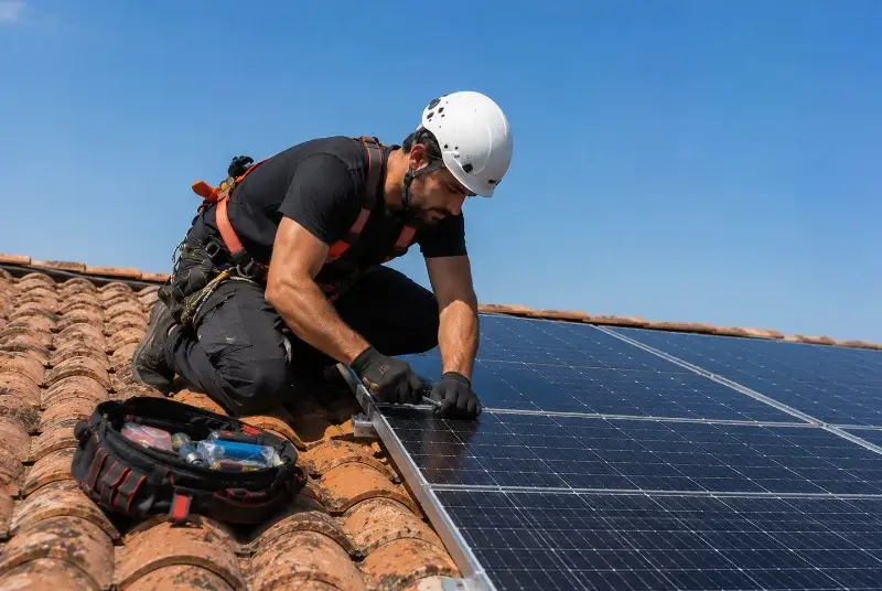 Maintenance et monitoring de panneaux solaires à Bangor
