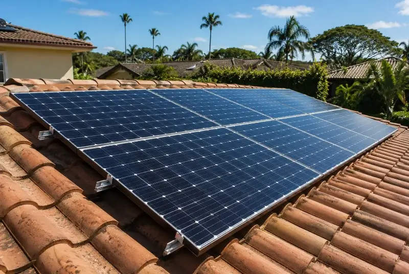 Installation de panneaux solaires à Bangor